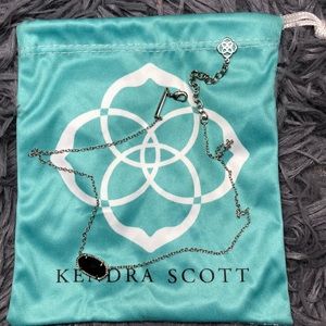 Black Kendra Scott Necklace
